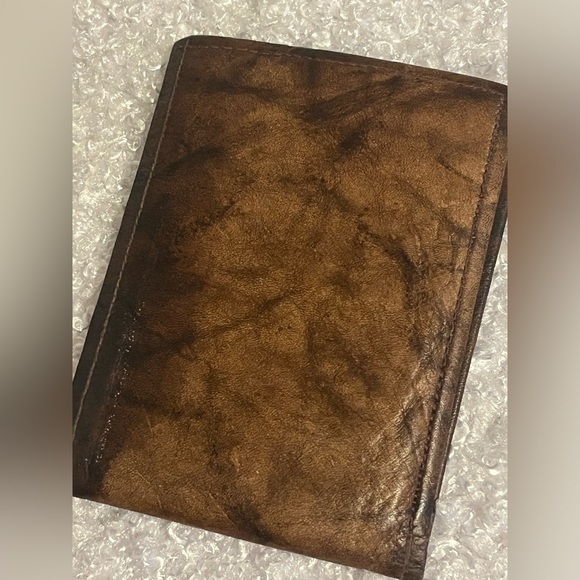 CHRISTIAN DIOR 🔥VINTAGE WALLET GLOVE STEER STUNNING PATINA - Picture 3 of 15